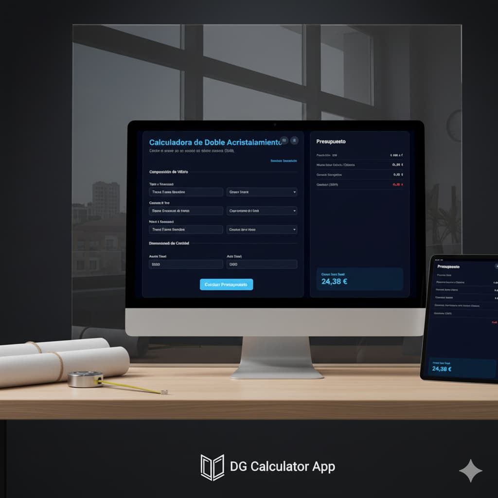 App para calcular precios de doble acristalamiento